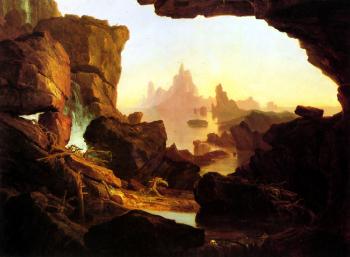 Thomas Cole : The Subsiding of the Waters of the Deluge